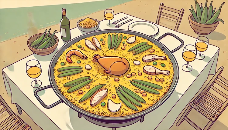 Key Ingredients for Authentic Paella Valenciana